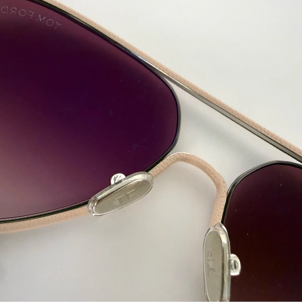 NEW!!! Tom Ford Jessie 02 TF1016 18Z aviator unisex sunglasses Authentic